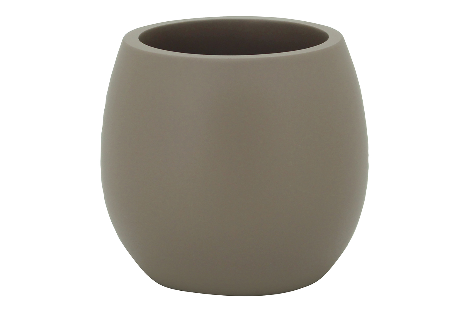 Mono tannbørsteholder Hvit polyresin