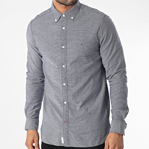Chemise Manches Longues Flex Natural Soft 9164 Bleu Marine