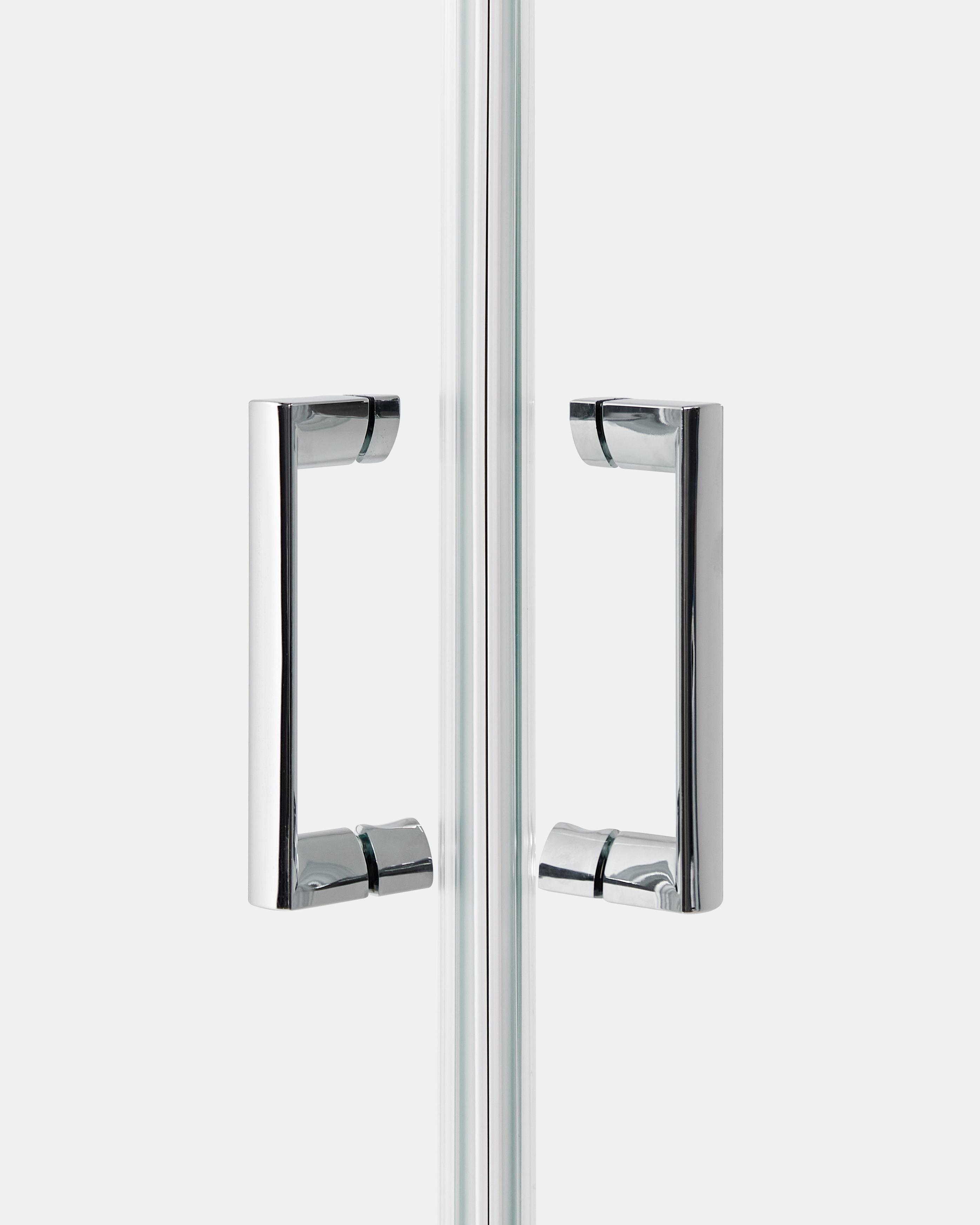 Douchecabine TELA 90 x 90 x 185 cm Zilver
