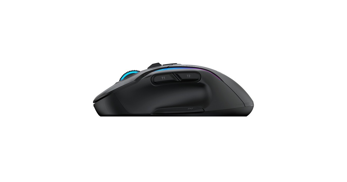 Turtle BeachKone II Air gaming muis  (Zwart, 50 - 26.000 Dpi, RGB, USB / 2,4 GHz / Bluetooth)