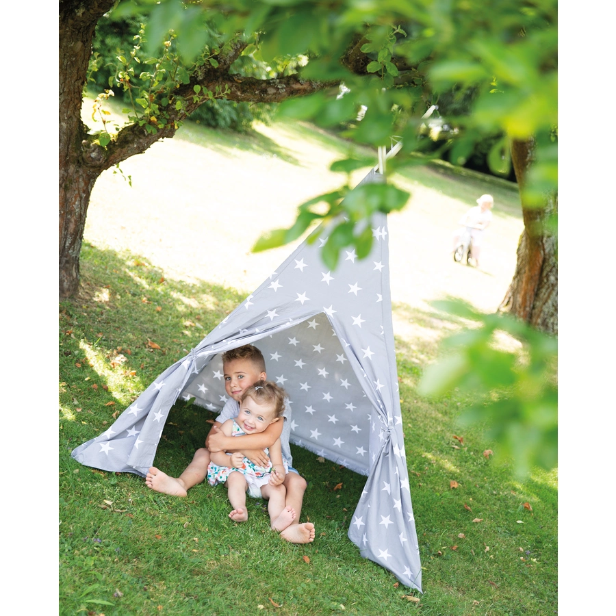 roba Indianerzelt Little Stars, grau