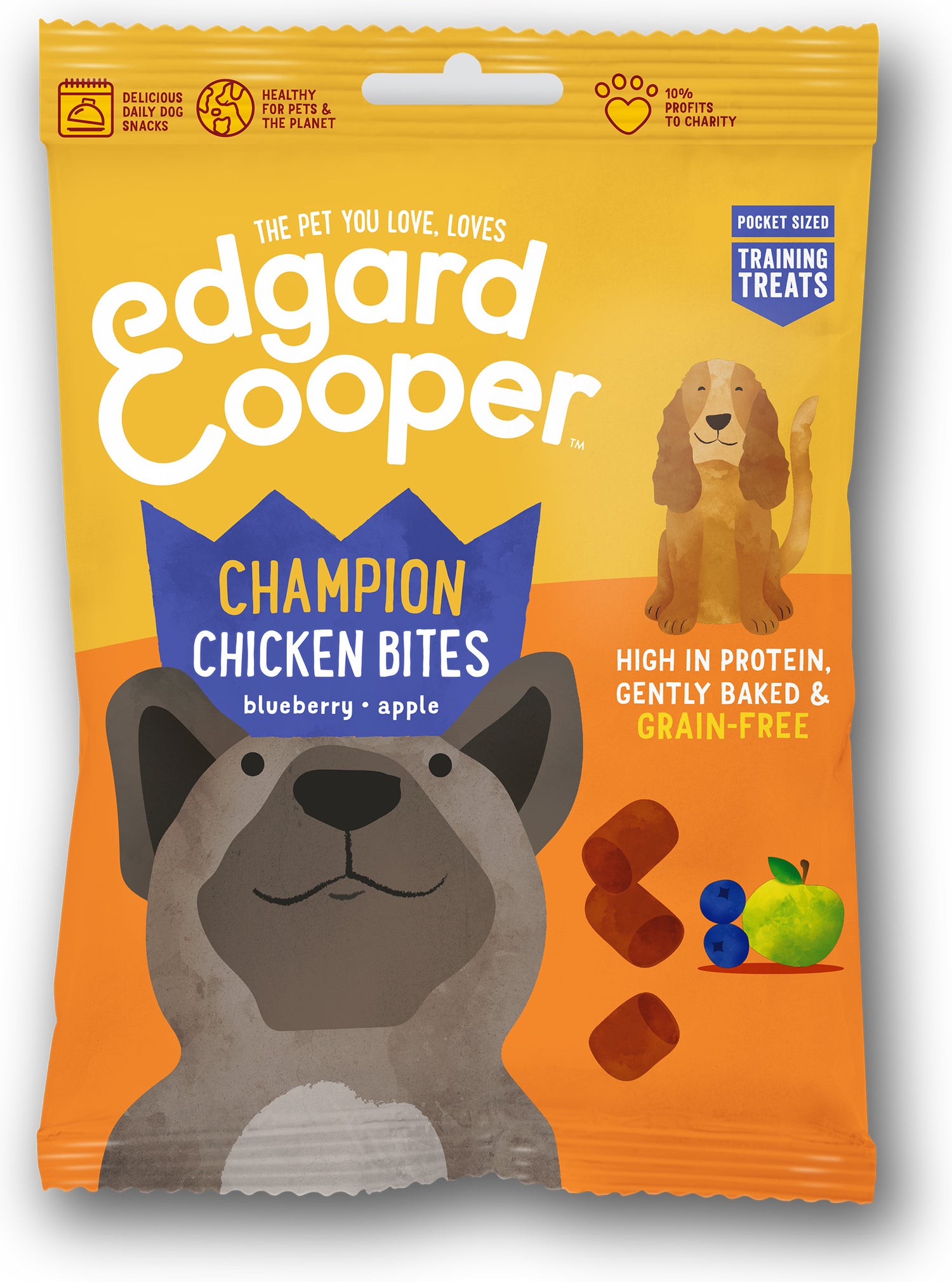 Edgard & Cooper hondensnoepjes Bites kip 50 g