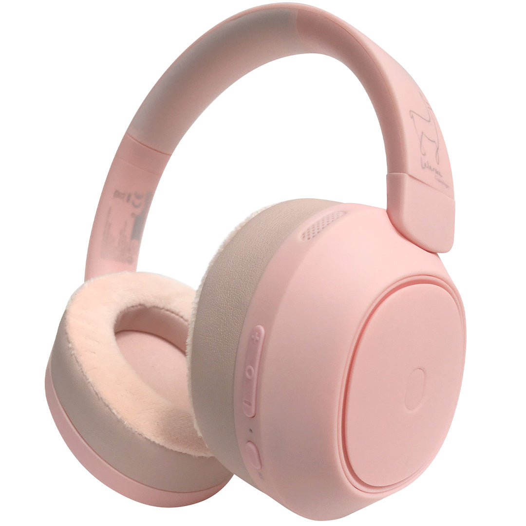 Lalarma draadloze noise cancelling kinderkoptelefoon - roze