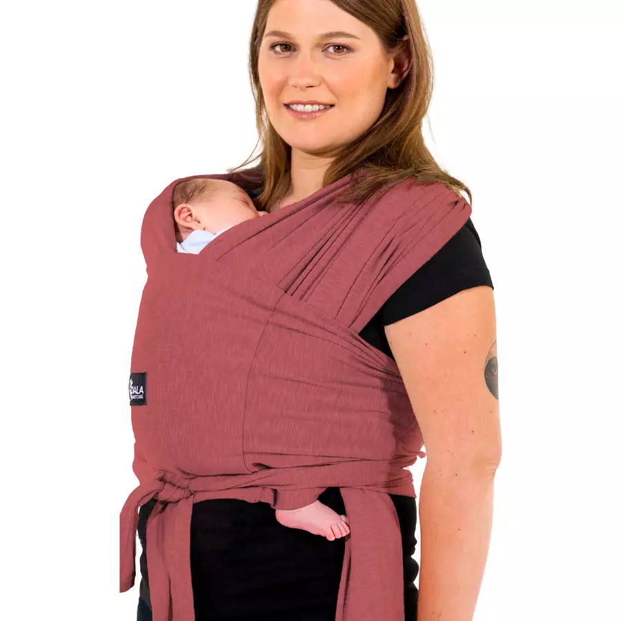 KOALA BABYCARE® Babytragetuch bordeaux