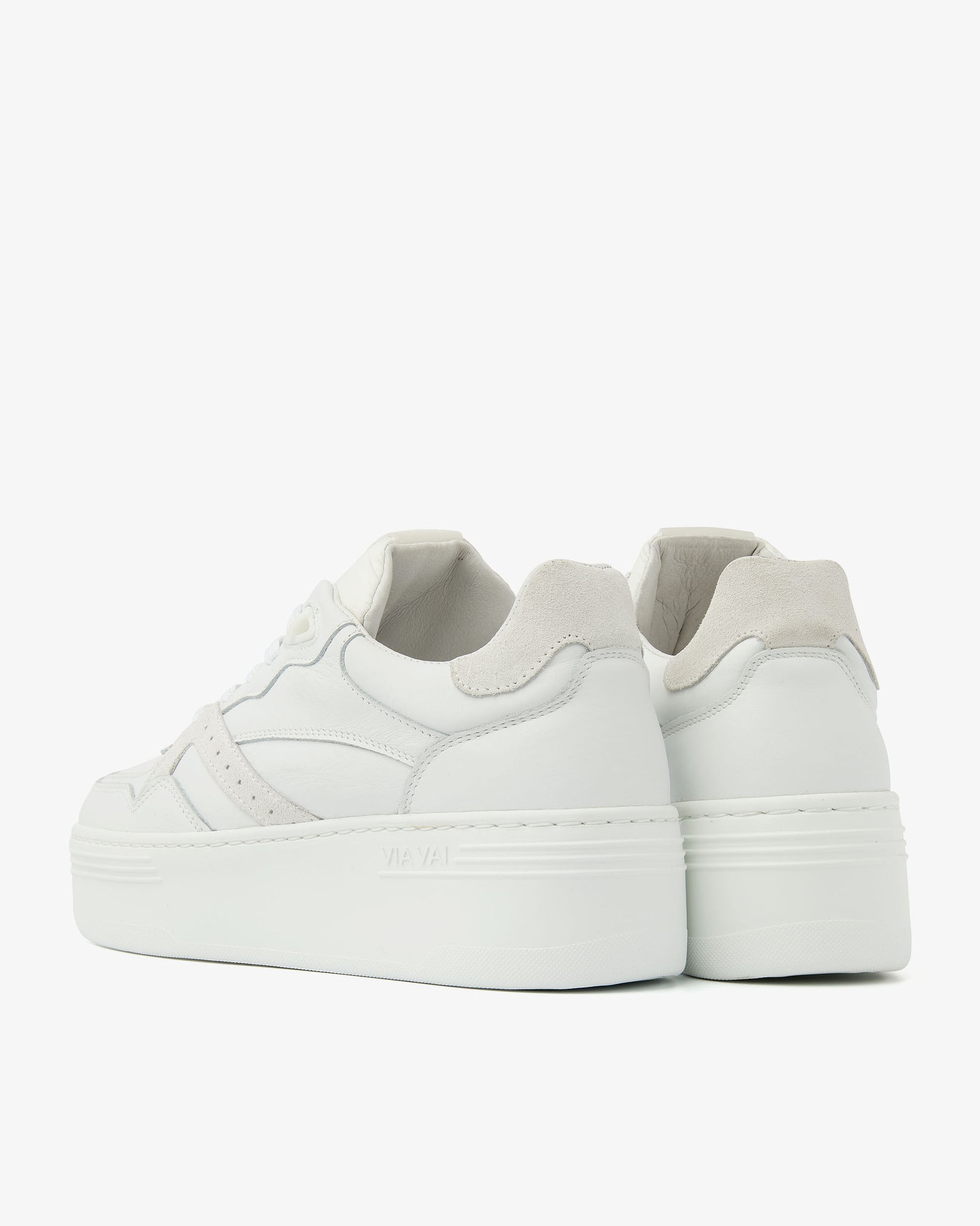 VIA VAI witte dames sneakers Isa Bo