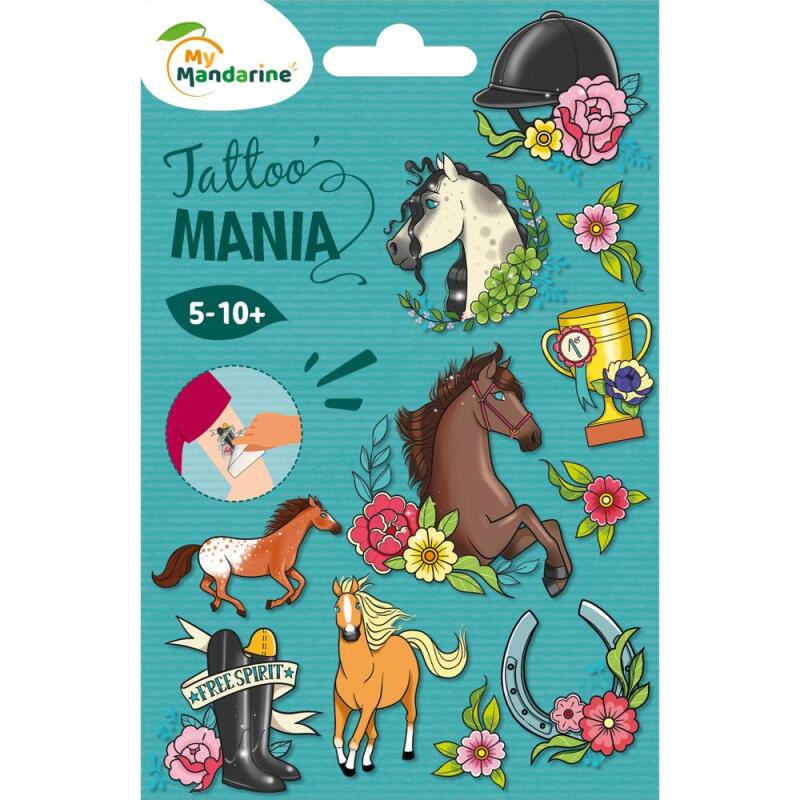 Tattoo Mania, Equitation - Multicolore