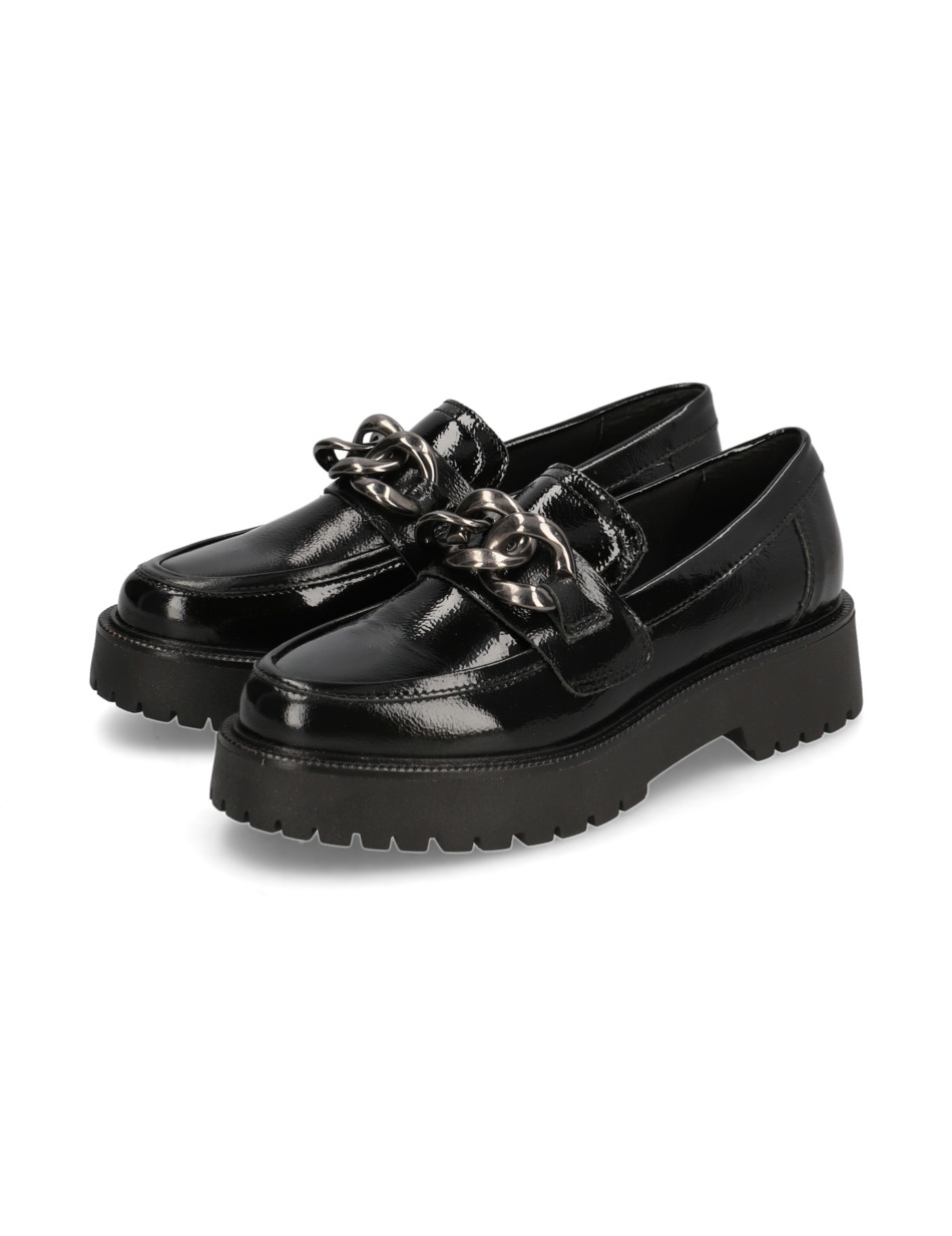 Lackleder Slipper klassisch