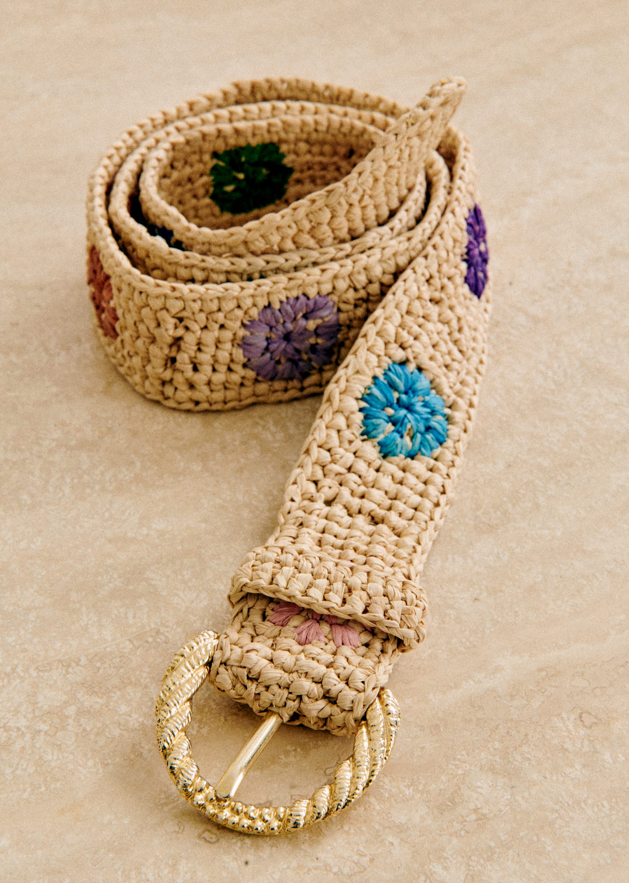 Ceinture Thelma - Fleurs multi - E-SHOP/CEINTURES 5905878
