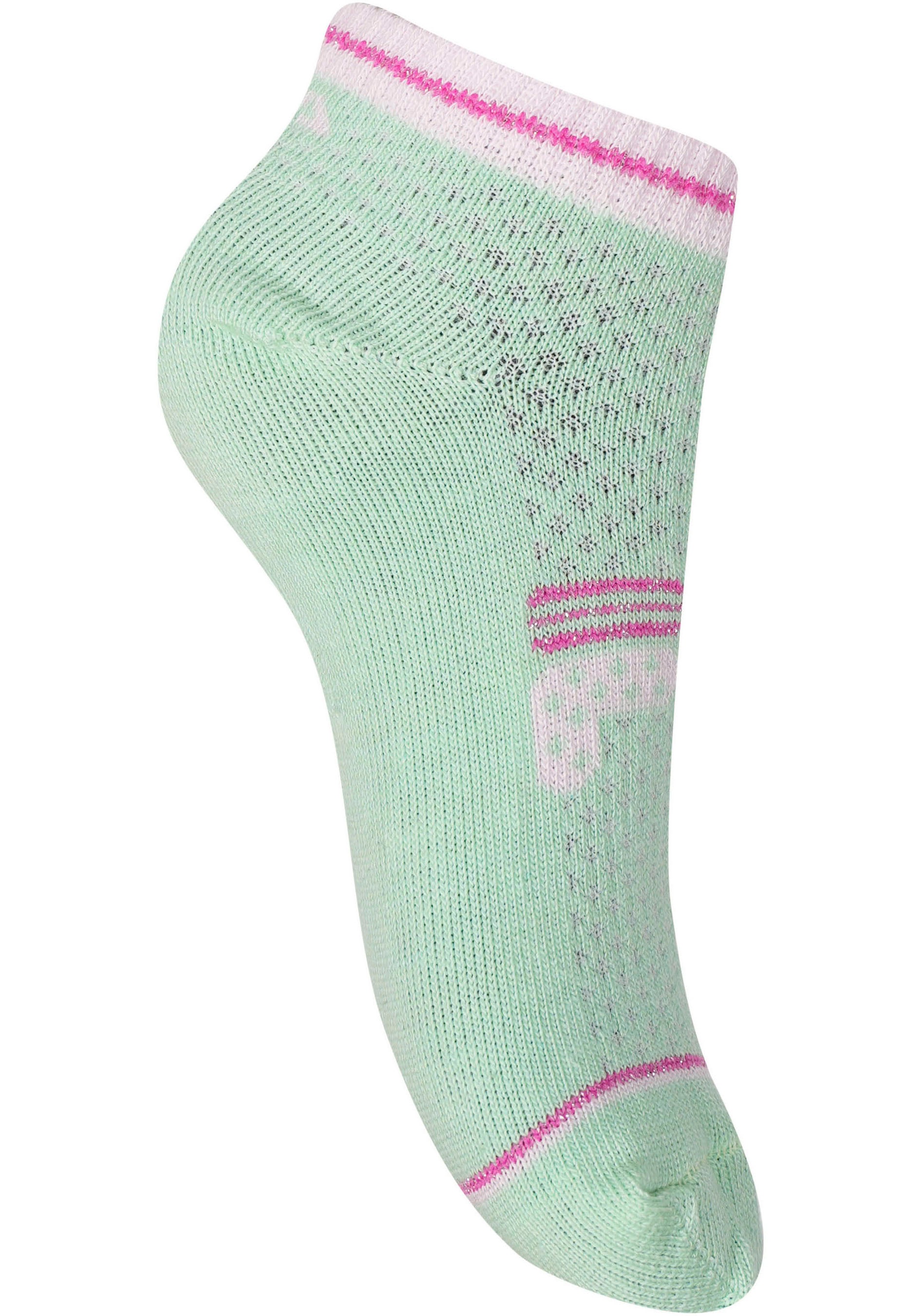 Fila Freizeitsocken »JUNIOR GIRL INVISIBLE SOCKS« 6 Paar tlg. mit elastischem Bündchen