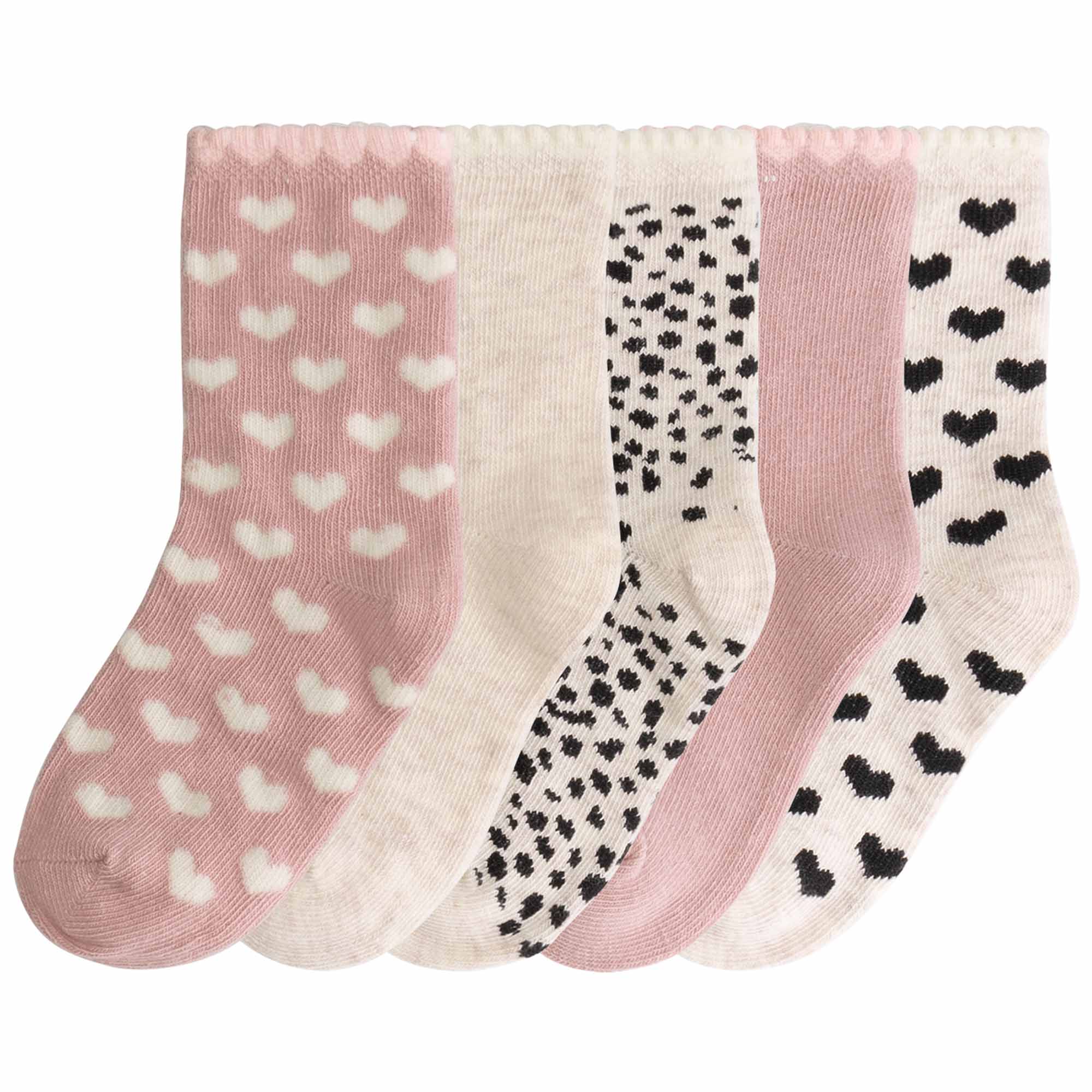 Prénatal kinder sokken 5 paar   roze