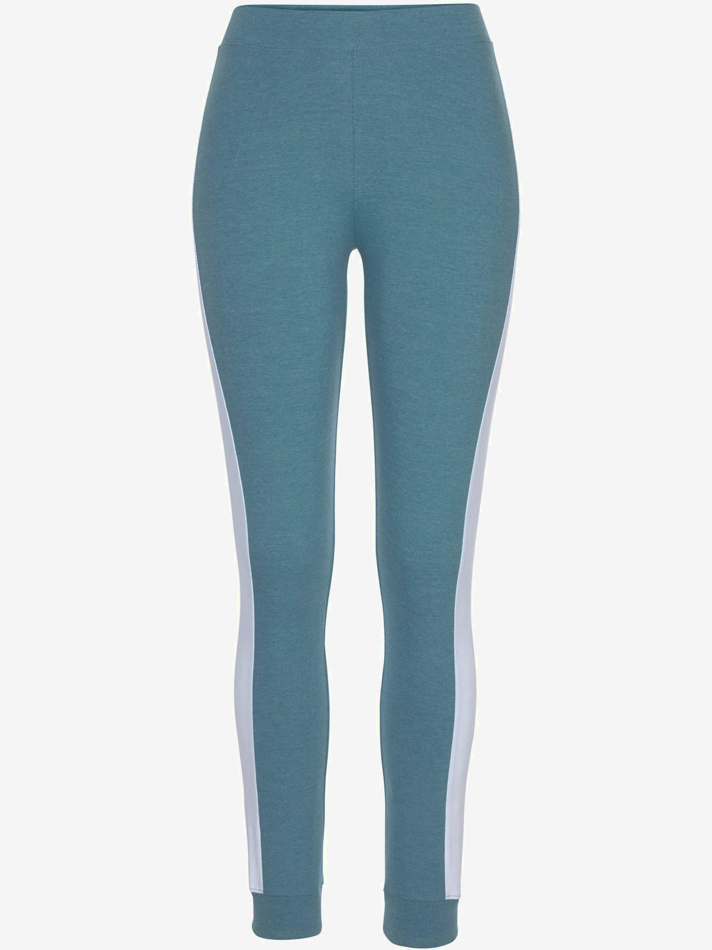 Legging avec rayures latérales contrastées