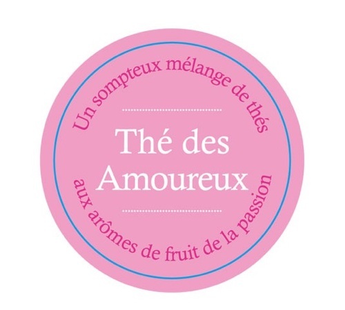 Thé vert et noir Des Amoureux - 20 sachets -  COMPTOIR FRANÇAIS DU THÉ