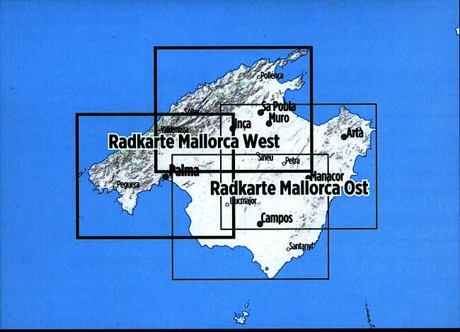 BIKELINE - MALLORCA WEST ECHELLE 1 60 000