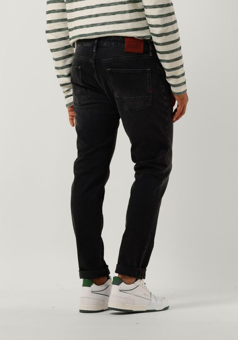 SCOTCH & SODA donkergrijze scotch & soda slim fit jeans ralston regular slim fit jeans