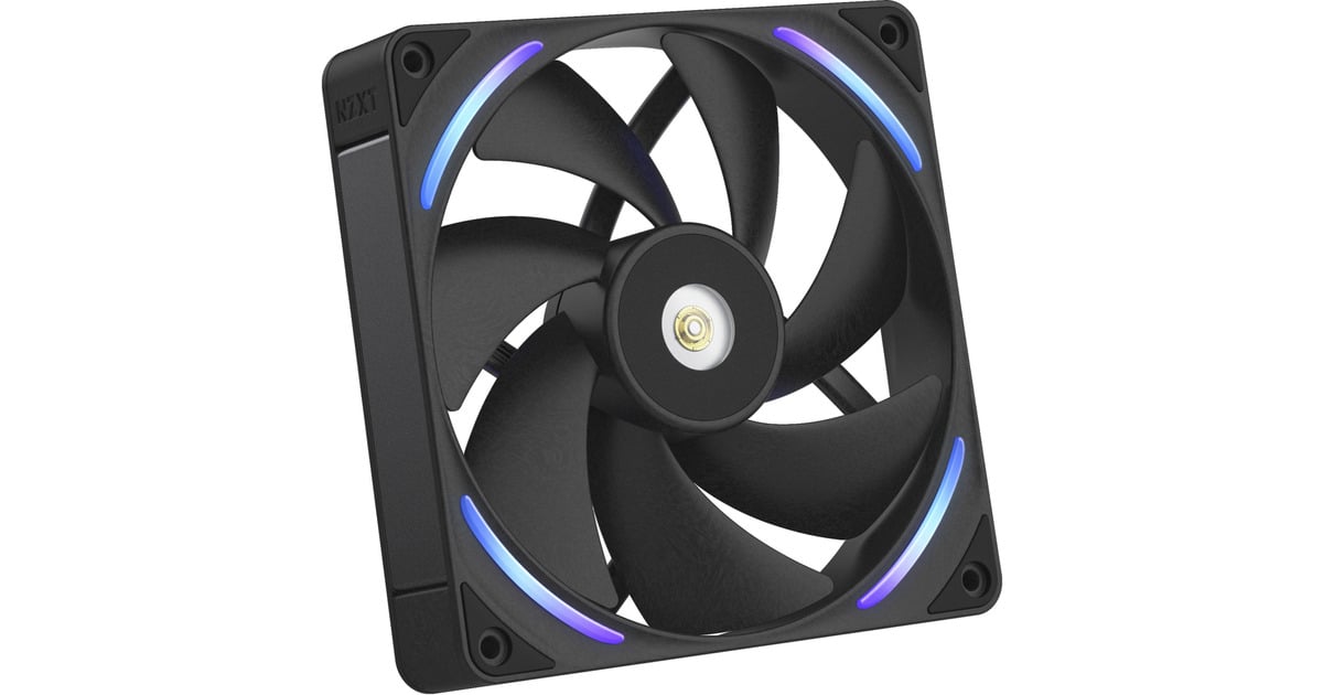 NZXTF140X RGB case fan  (Zwart, 140 x 140 x 30 mm, PWM)