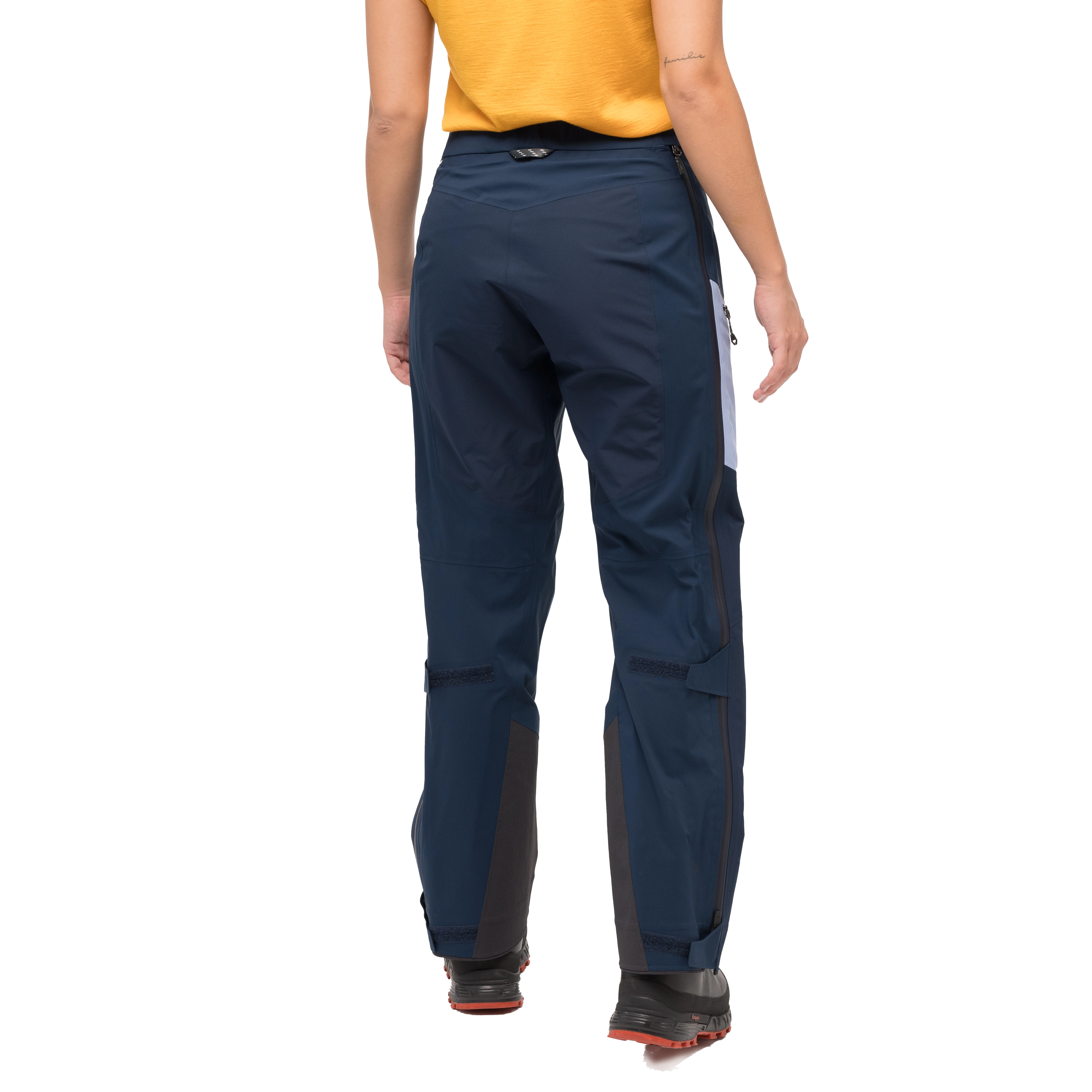 Tind 3L Shell Pants Women Navy Blue / Blueberry Milk
