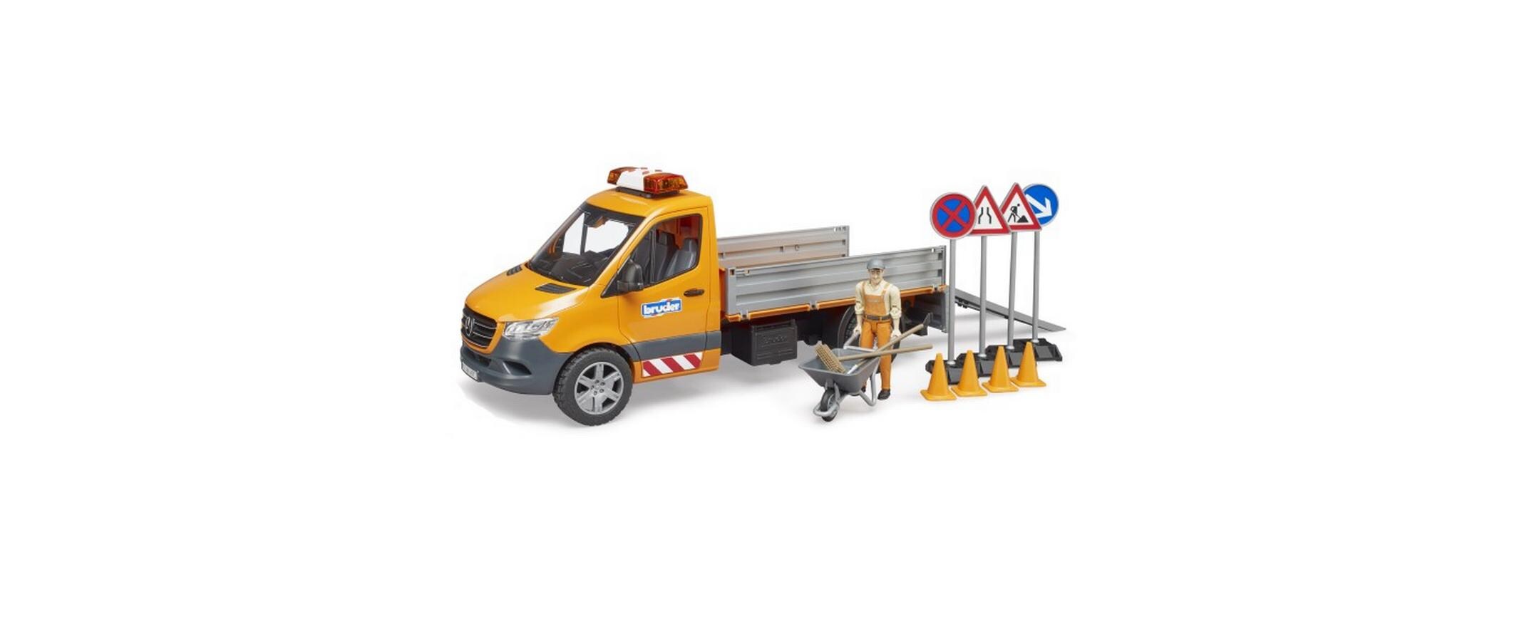 City MB Sprinter Kommunal mit FahrerMassstab 1:16