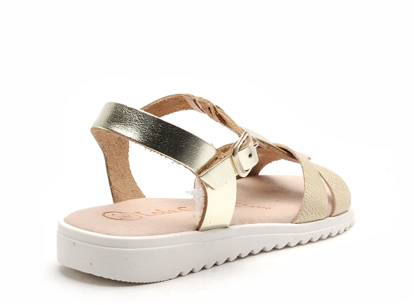Lola  canales nu pieds enfant 4018 or