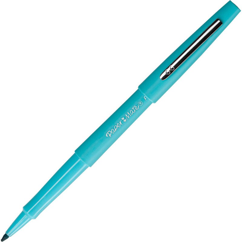 Stylos feutre Paper Mate Flair Candy POP écriture moyenne - Pochette de 16 couleurs assorties
