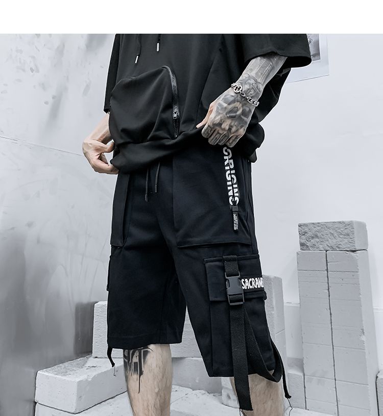 GRAYCIOUS - Cargo Shorts met letters
