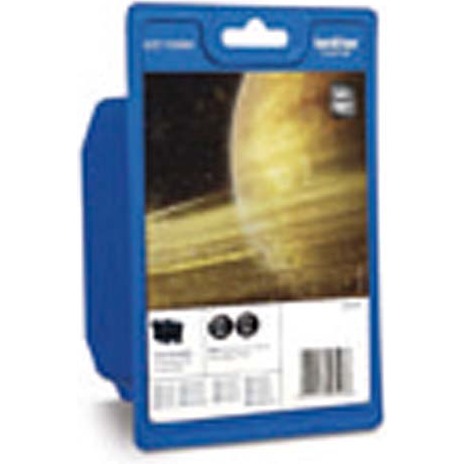 Twin Pack Jet d'encre Noire LC1100BKBP2