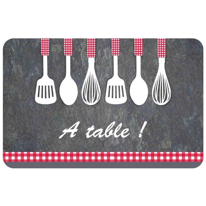 SET DE TABLE 28.5X44 CM POLYPROPYLENE OPAQUE DEJEUNER