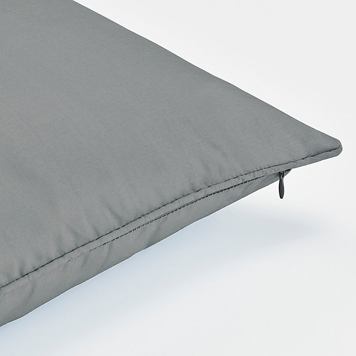 Coussin GoodHome Klama gris 30 x 50 cm