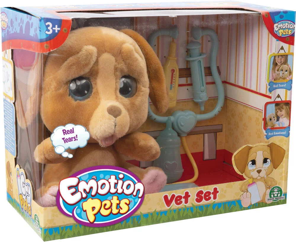 PELUCHE - EMOTION PETS -SET VETERINAIRE