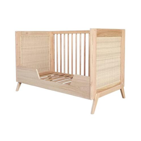 Lit bébé évolutif 60x120 MARELIA BOIS Naturel - THEO