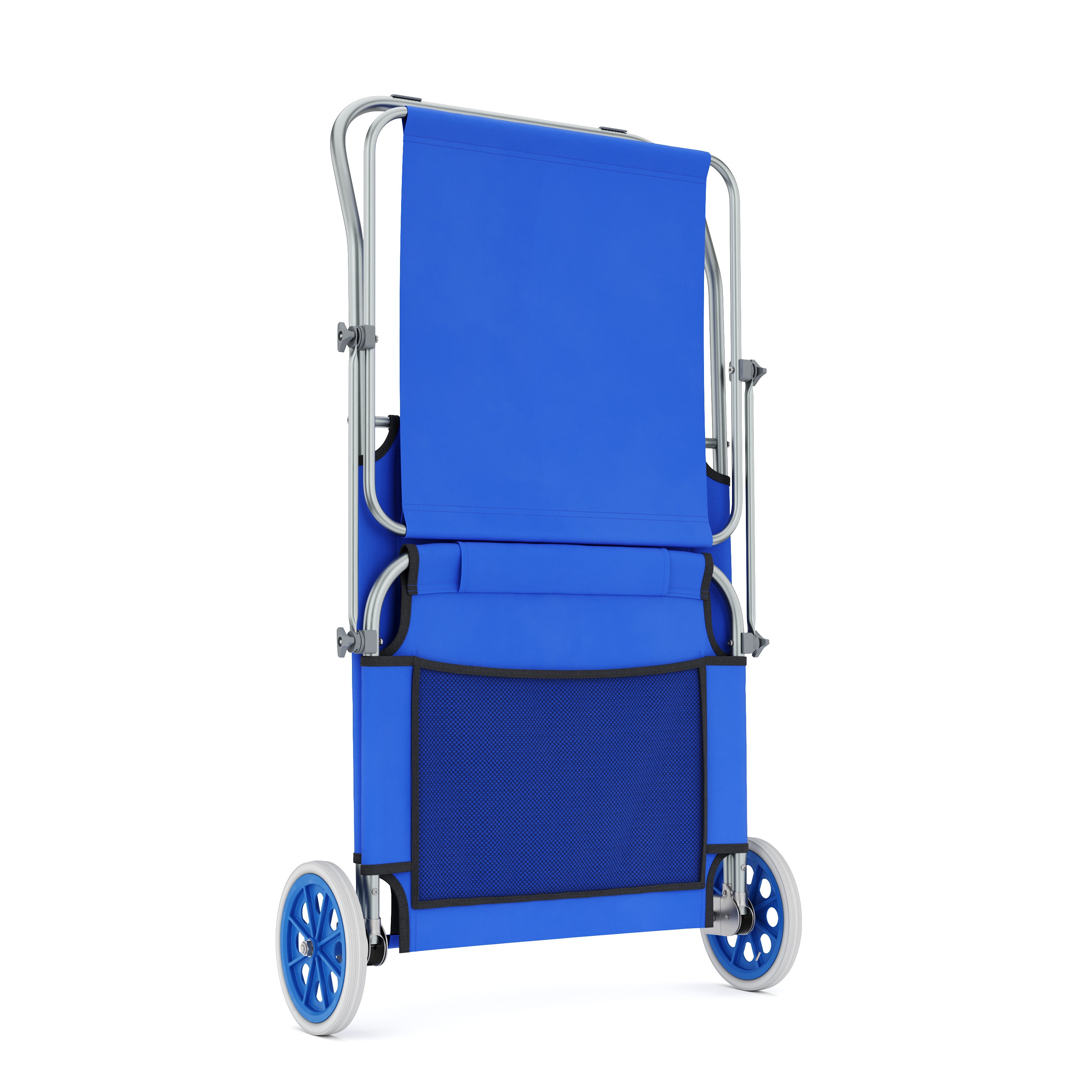 Liegestuhl SALINE mit Rollen blau