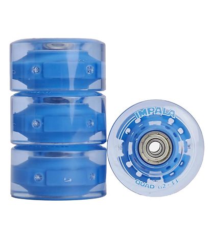 Impala -Räder - 4er-Pack - 62 mm - Blau m. Hell