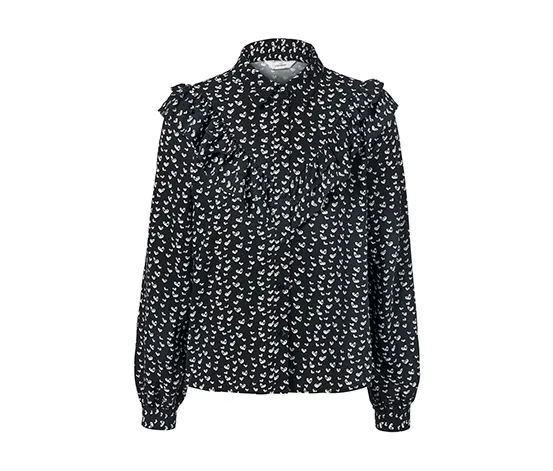 Bluse mit Print
