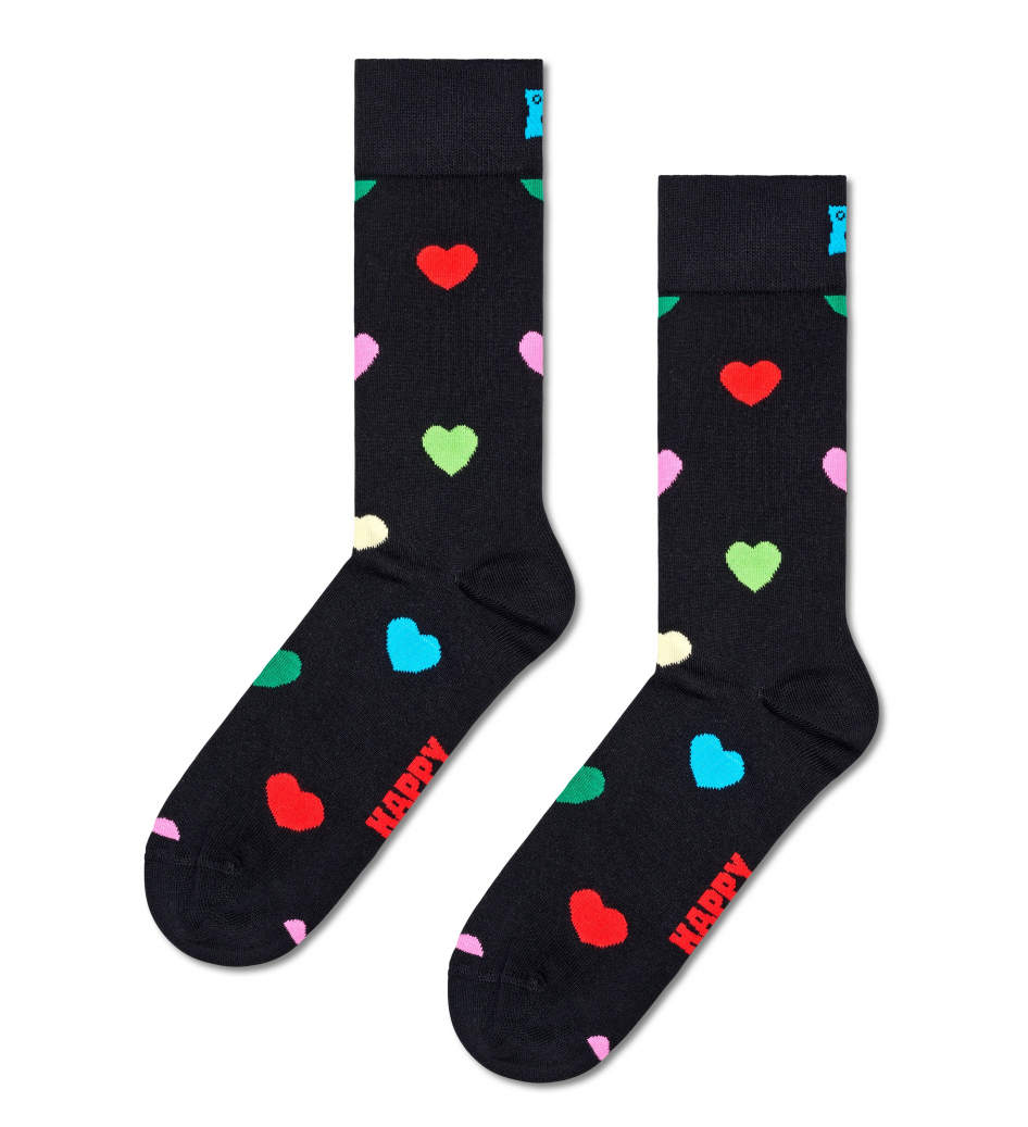 Happy Socks Heart Sock Socken in Mehrfarbig