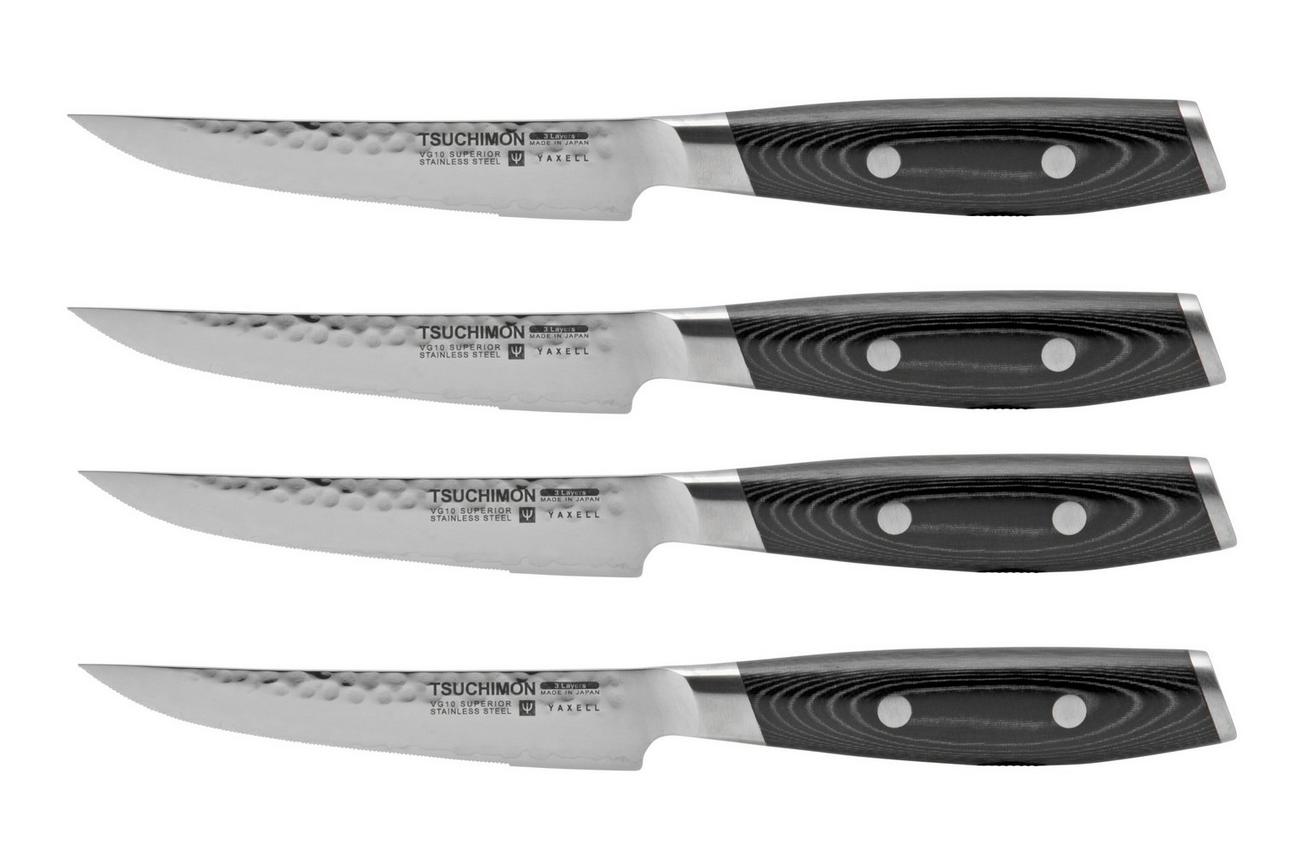 Yaxell Tsuchimon 36744, 4-delige steakmessenset