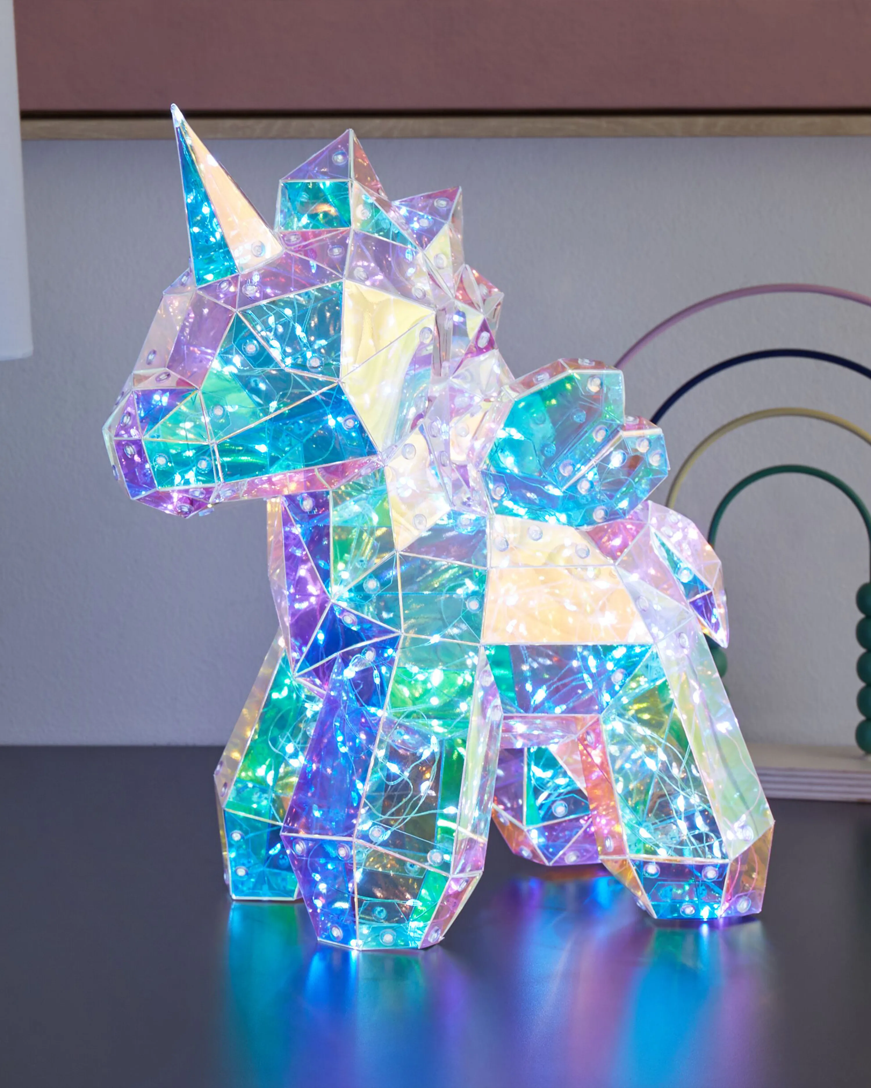 LED decoratie Eenhoorn FORNAX Meerkleurig