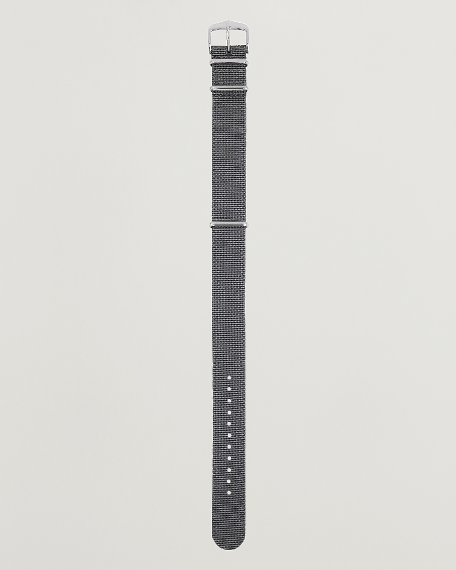HIRSCH Rush Recycle Nato Watch Strap Grey