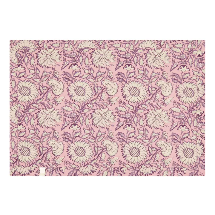 Louise Misha Sets de table Carlitta - Set de 2 | Rose