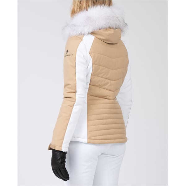 Veste de ski SUN VALLEY KORUA W SABLE DORÉ