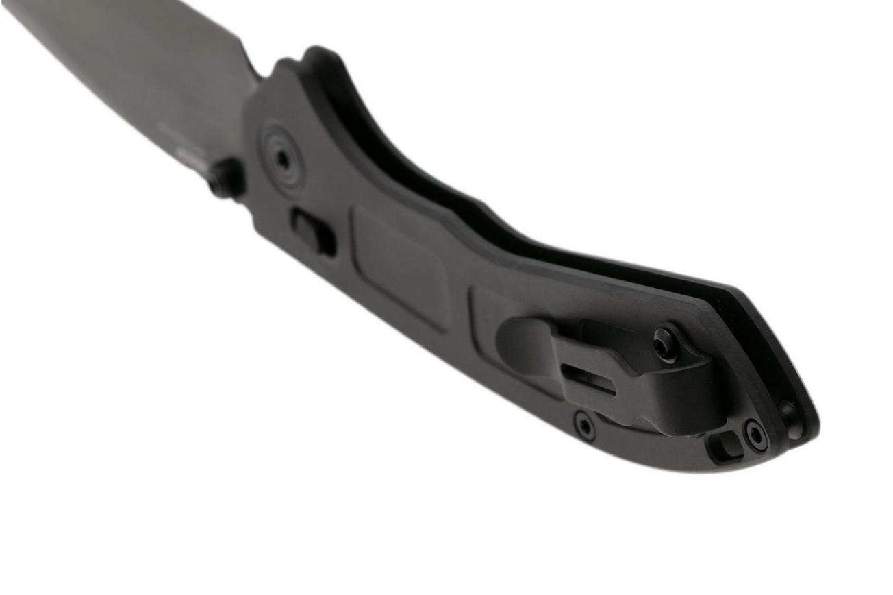 Benchmade Mini Narrows 743BK-01 Black DLC CPM-20CV, Black Titanium, zakmes