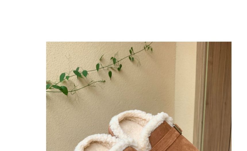 ZORI - Fleece gevoerde pantoffels