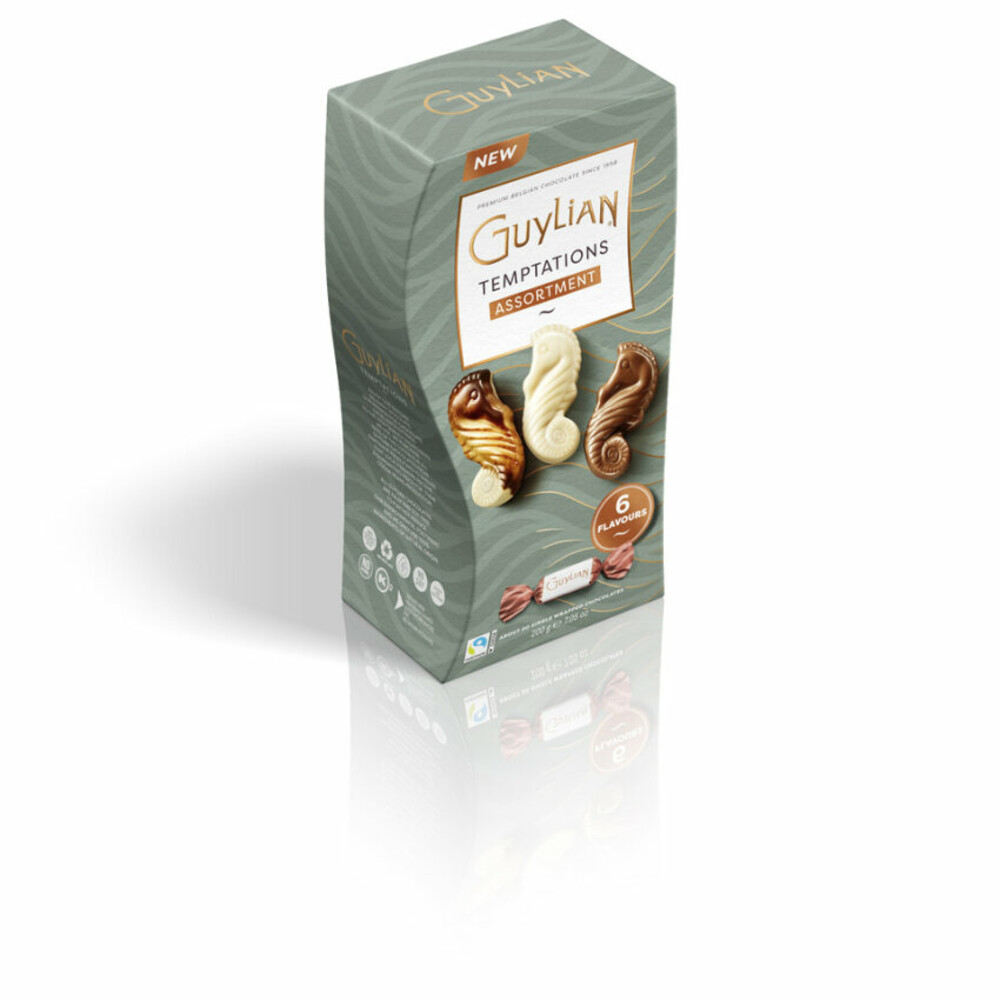 2x Guylian Temptations Mix Curved Pack200 gr