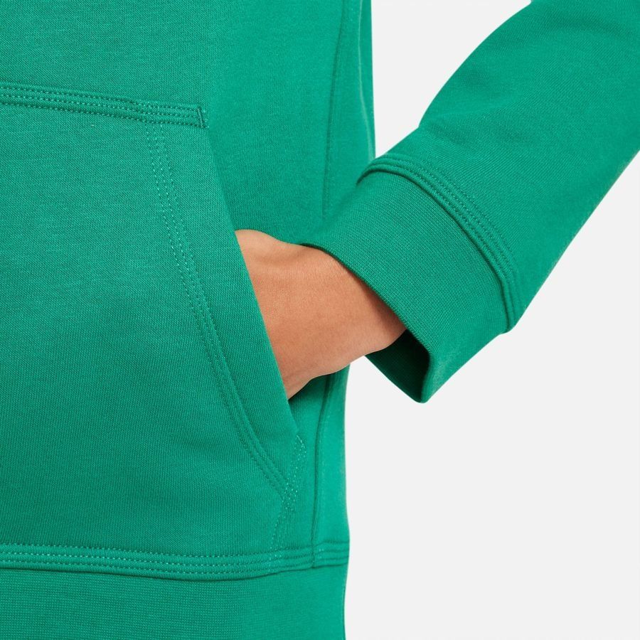 Nike Sweat à Capuche NSW Club - Vert/Blanc Enfant