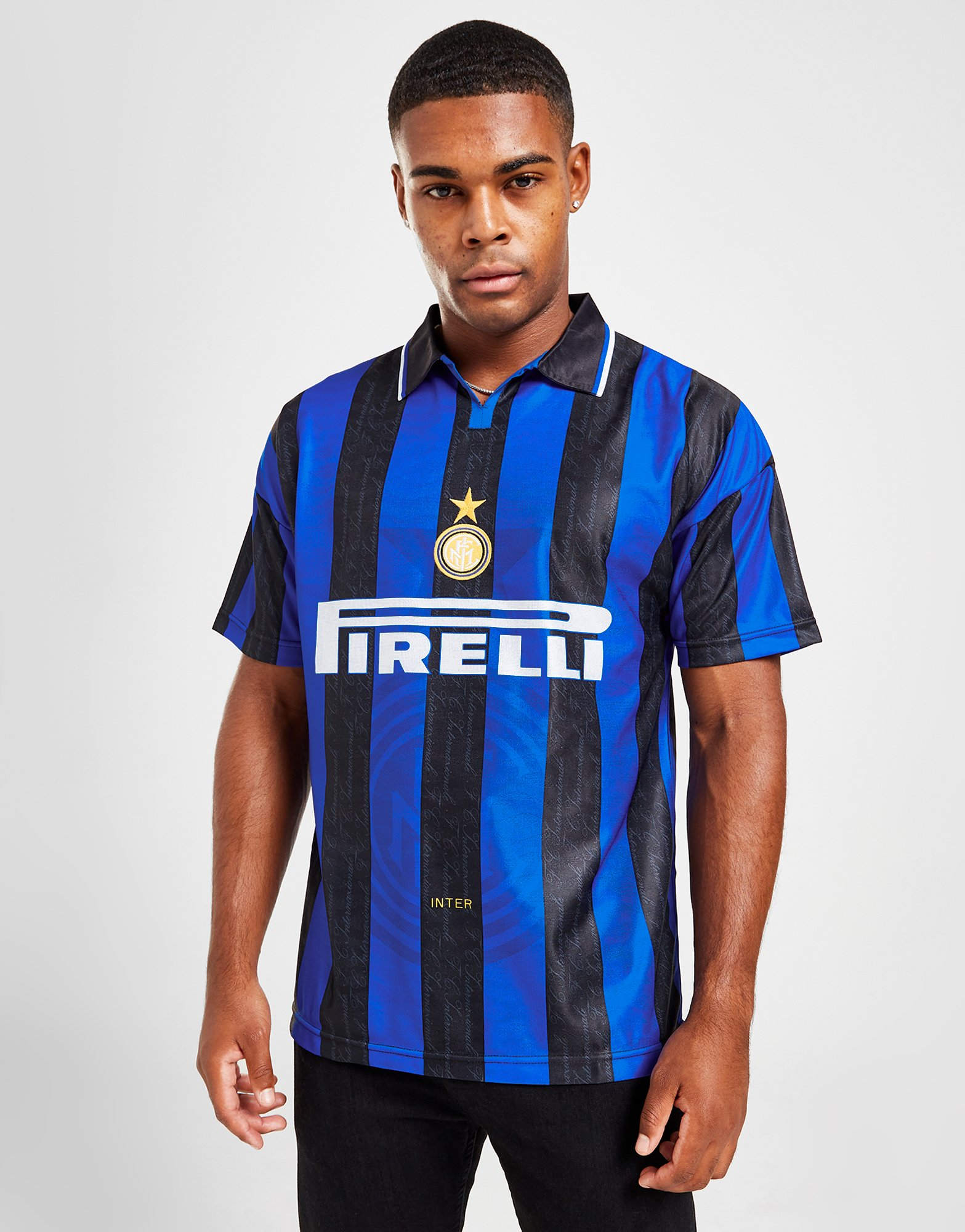 Score Draw Maillot Domicile Rétro Inter Milan '96 Homme