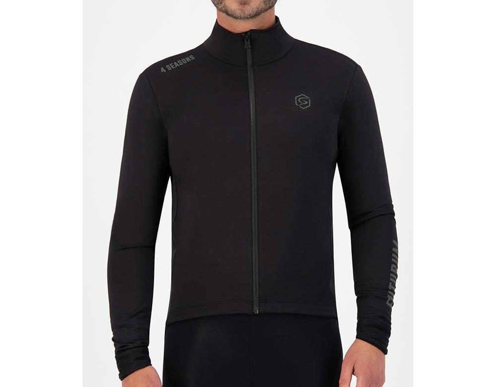 FUTURUM 4 SEASONS PRO Fietsjack Zwart Heren
