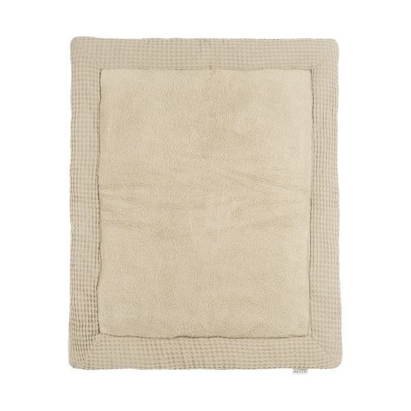 Meyco Wafel Teddy Boxkleed - 80 x 100 cm - Greige