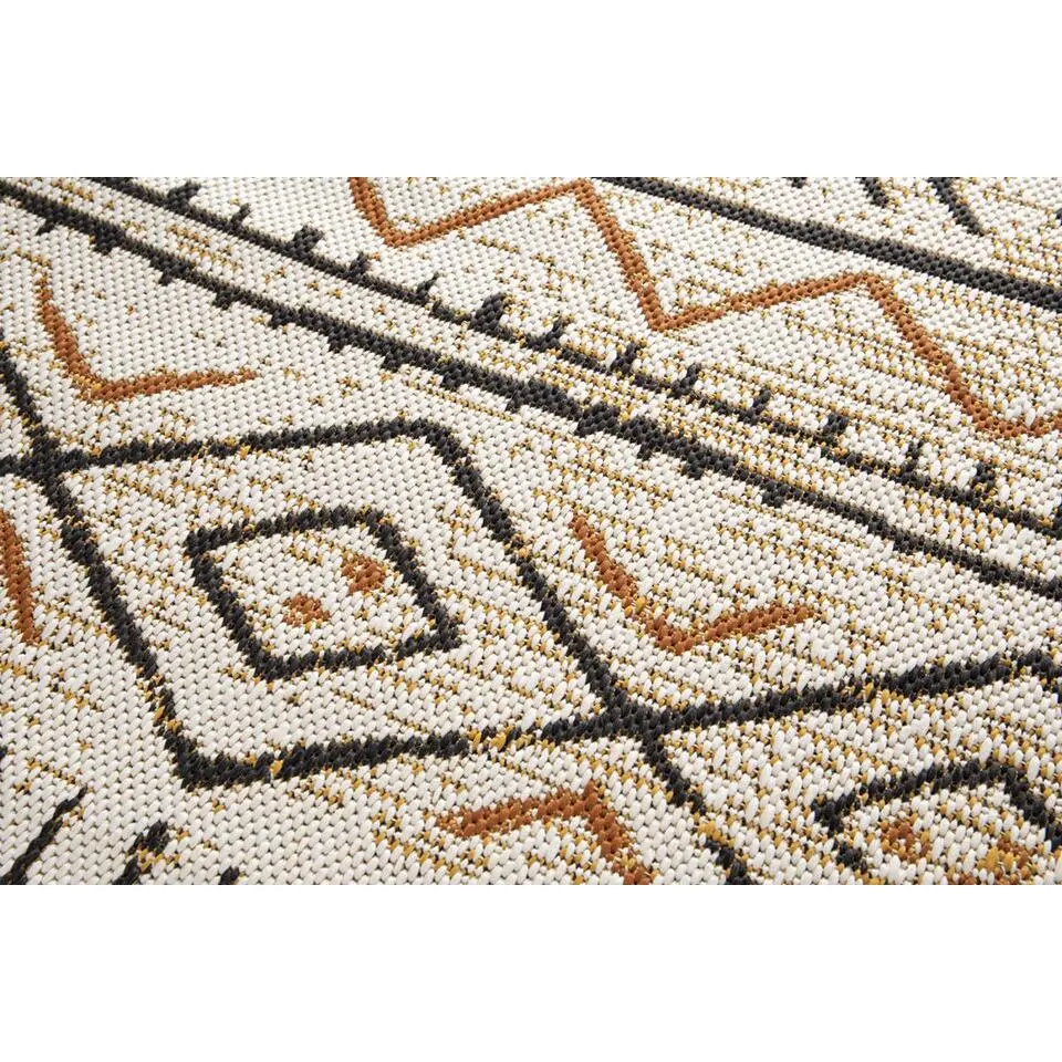 Garden Impressions Buitenkleed Malawi oker 120x170 cm