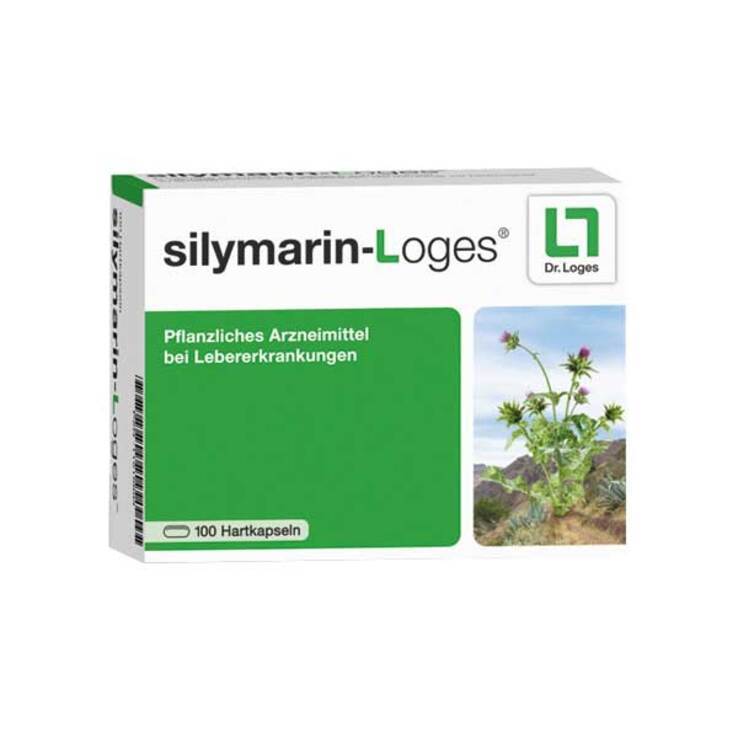 Silymarin-Loges Hartkapseln, 100 St