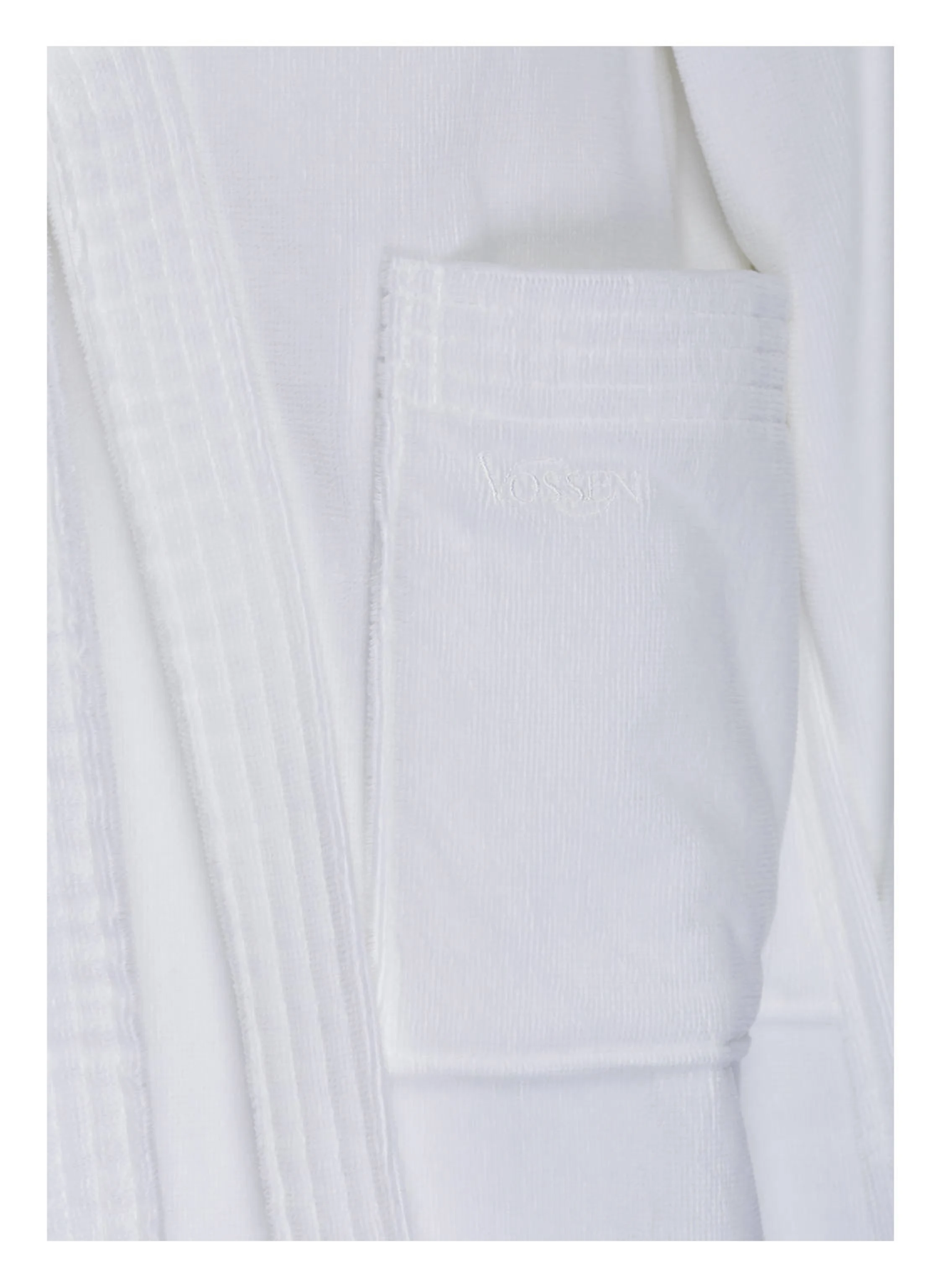 VOSSEN Unisex-Bademantel TEXAS mit Kapuze