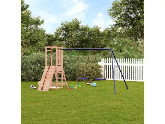 Aire de jeux d'extérieur bois massif de douglas