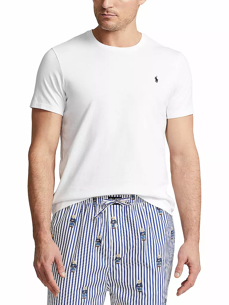 POLO RALPH LAUREN Pyjama T-Shirt  weiss
